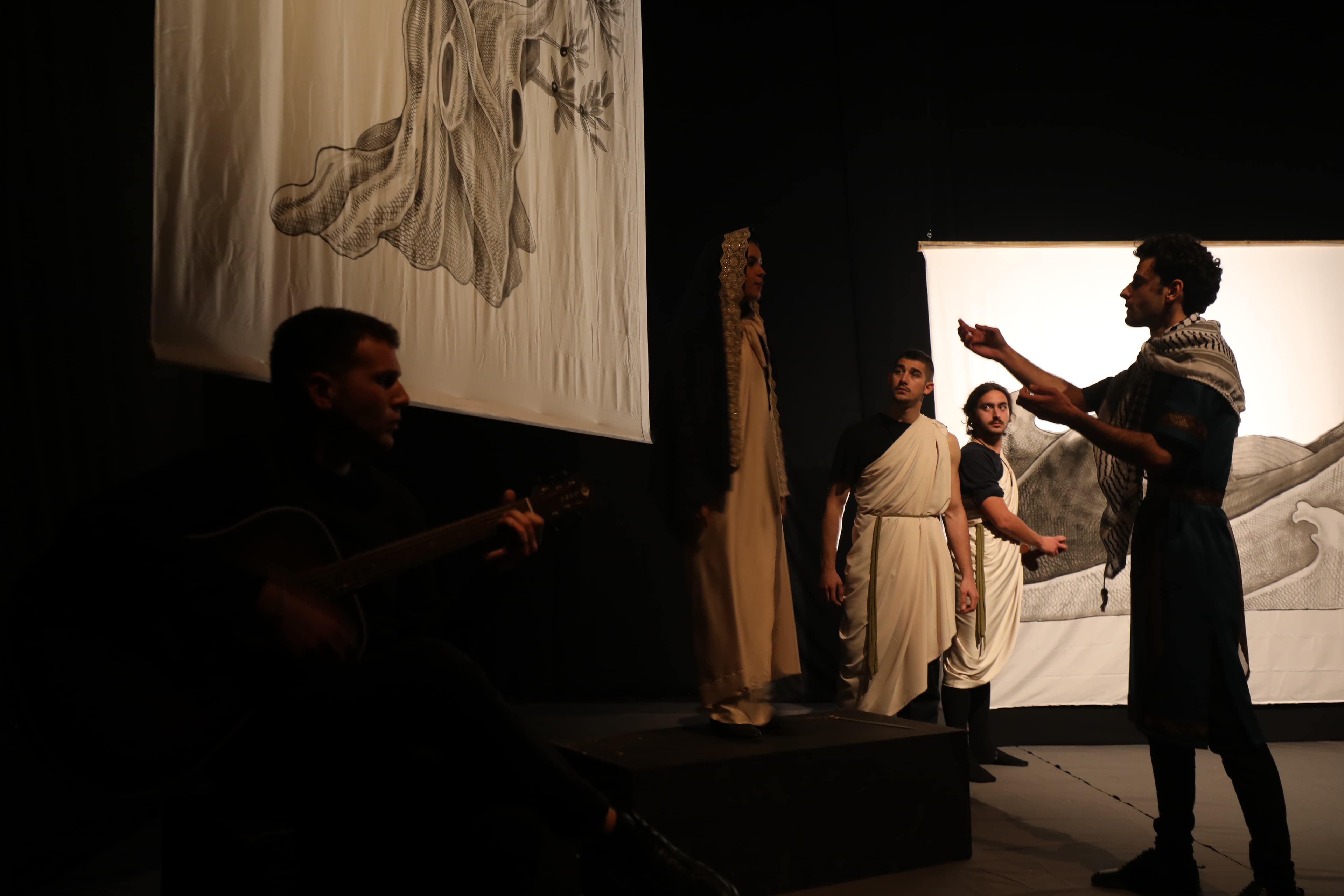 AnQa performers during All That’s Left to Me